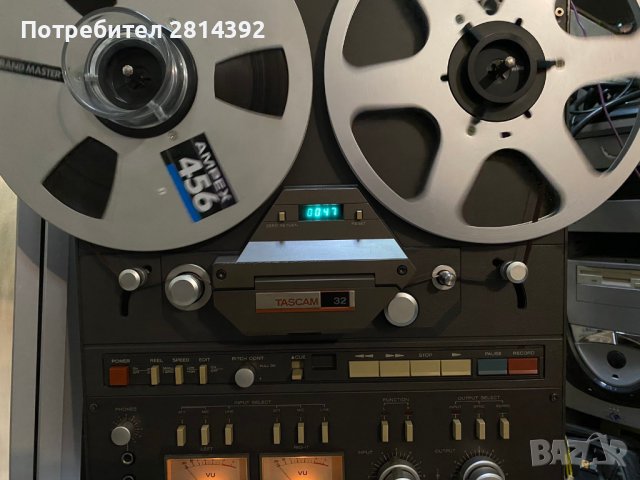 Студиен Ролков Магнетофон Дек TEAC TASCAM 32 двупистов професионален ролков дек, снимка 3 - Други - 43105111