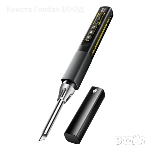 Смарт поялник ANENG SL108 – 96W, T12 човка, PD/QC бързо зареждане, снимка 2 - Други инструменти - 53390129