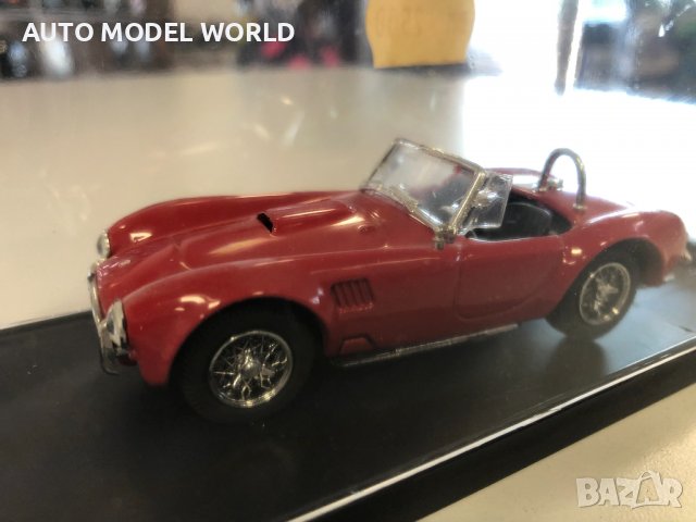 Колекционерски модел метална количка  REVEL AC COBRA  SPYDER STRADALE LIMITED 1:43 NEW, снимка 4 - Колекции - 39143632