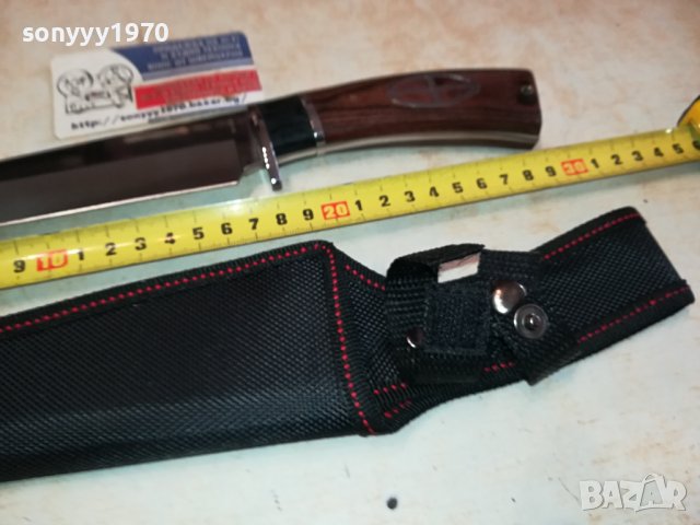 НОЖ МАСИВЕН ОСТЪР ЯК 1201241047, снимка 13 - Ножове - 43772199