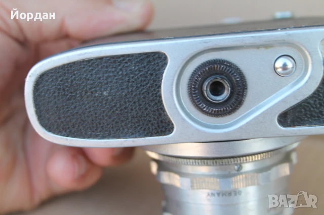 Немски фотоапарат с обектив ''Tessar 2.8/50'', снимка 9 - Фотоапарати - 50954484