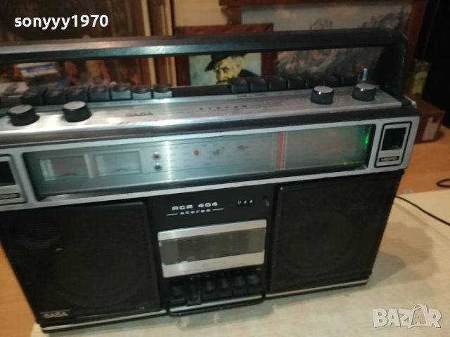 SABA RCR 404-ВНОС SWISS 2511231626, снимка 5 - Радиокасетофони, транзистори - 43144417
