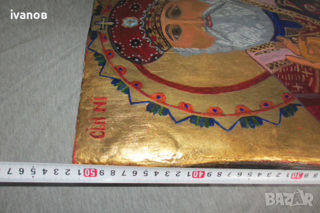 стара икона , снимка 5 - Икони - 36486389