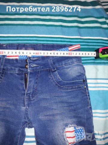Дънки и панталон за момиче, снимка 8 - Детски панталони и дънки - 32524169