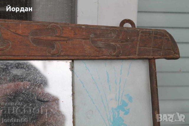 Старо кухненско огледало, снимка 3 - Антикварни и старинни предмети - 38487130