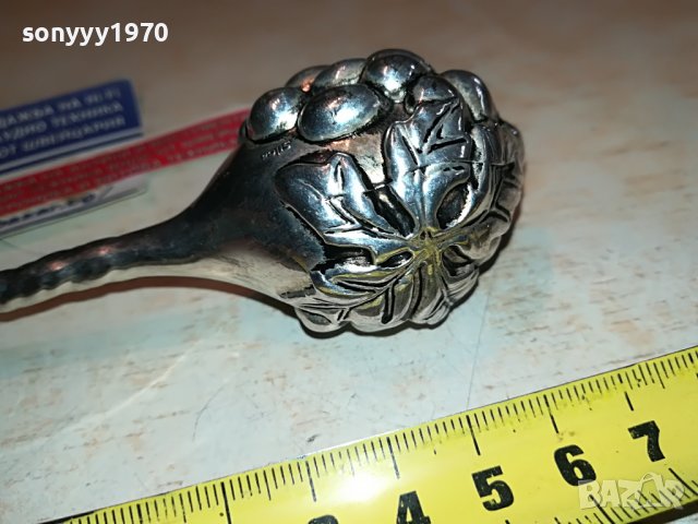 ПОСРЕБРЕНА АНТИКА ОТ ФРАНЦИЯ-ТЕЖКА МАСИВНА 2703231648, снимка 15 - Антикварни и старинни предмети - 40155391