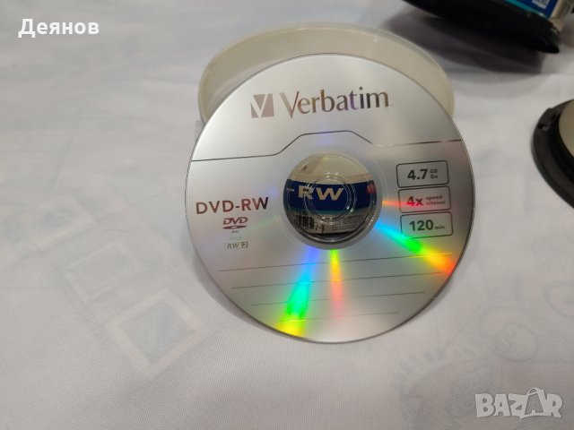 нови презаписваеми дискове DVD+RW и DVD-RW Verbatim. изгодно., снимка 8 - DVD дискове - 35308405