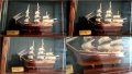 Модел на кораб Bounty в стъклена кутия - Морска декорация, снимка 6