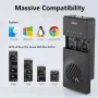 NVMe M.2 Dual Bay Duplicator Clone Enclosure, USB към NVME адаптер, снимка 10