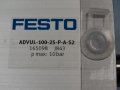 Пневматичен цилиндър Festo ADVUL-100-25-P-A-S2, снимка 2