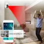 Камера 360° WiFi охранителна, с 2MP, 2-посочно аудио и нощен цвят – Идеалният бебефон за вашия дом, снимка 6