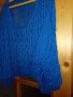 Синя декоративна блуза XXL, снимка 1