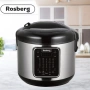 Мултикукър с 31 програми Rosberg, 780W, 5L, Незалепващо покритие, Инокс 2 ГОДИНИ ГАРАНЦИЯ, снимка 2