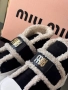 дамски пухени боти miu miu , снимка 2