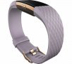 Fitbit Charge 2, Lavender Rose Gold Силиконова каишка Оригинал, снимка 1 - Смарт гривни - 39521263