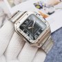 Мъжки часовник Cartier Santos de Cartier с автоматичен механизъм, снимка 4