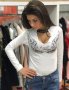 Разпродажба нова бяла блузка, снимка 1 - Блузи с дълъг ръкав и пуловери - 43230141