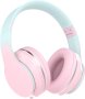 Bluetooth 5.1 безжични детски слушалки сгъваеми,розови и лилави