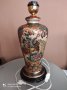 Порцеланова китайска лампа, ръчно рисувана, снимка 1 - Настолни лампи - 33404155