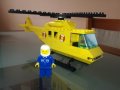 Стар конструктор Лего Town - Lego 6697 - Спасителен хеликоптер, снимка 4