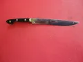 Ергенски нож каракулак рог гравюри , снимка 8