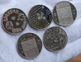 5 монети от 1,5 евро, снимка 2