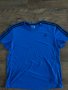  adidas blue Essential 3 Stripe - страхотна мъжка тениска, снимка 5