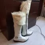 Зимни бели ботуши 39 номер , снимка 1