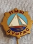 Значка ПМШ БУРГАС колекционерска рядкост перфектно състояние уникат 47931, снимка 2