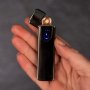 Луксозна Тъч USB запалка за цигари, снимка 3