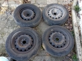 Джанти с гуми от Ситроен С 5-15 цола, снимка 1