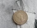 Монета - Великобритания - 1 шилинг | 1956г., снимка 2