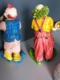 4бр Goebel Happy Clowns резин 20см/Гьобел Германия немски колекционерски фигури на клоуни-музиканти, снимка 14