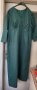  Продавам бална рокля дълга зелена , снимка 1 - Рокли - 39235236