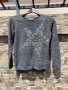 Пуловер HM с пайети, снимка 1 - Детски пуловери и жилетки - 37383679