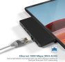 докинг станцията Surface Pro X Hub трансформира USB-C, снимка 2