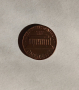 1 цент САЩ 1983 1 цент 1983 Американска монета Линкълн , снимка 3