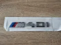 сребриста емблема BMW M40i малък размер, снимка 1