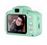 Детски дигитален фотоапарат за забавни снимки зелен/син/розов, снимка 4