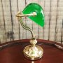 Банкерска лампа - зелена, снимка 4