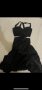 Черна бална рокля цепка на крака, снимка 2