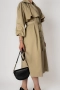 Класически тренч в пясъчен цвят – Grace, снимка 2