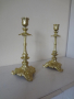 Комплект от 2 бр. бронзови свещника, снимка 12