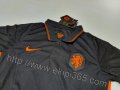 ПРОМО - Холандия оригинална тениска EURO2020 - черна, снимка 4