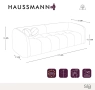 Триместен диван HAUSSMANN, снимка 3
