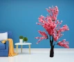 Изкуствено декоративно дърво, Цъфтяща сакура, 1.7 м, снимка 6