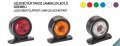 Габарит диоден динамична бягаща светлина 9V-30V 2бр комплект Жълт/червен , Червен/бял, #1000048941