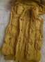 Жълт елек с ЕСТЕСТВЕН ПУХ, снимка 4