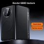 Калъф SULADA Kevlar за Huawei Mate X6 – смарт капак с прозорец, кожена текстура и магнитна функция, , снимка 5