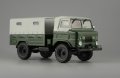 ГАЗ 63 бордова с тента 1959 - мащаб 1:43 на DeAgostini моделът е нов в блистер, снимка 1